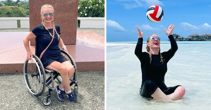 Renee’s Been in a Wheelchair Since 7, but It Didn’t Stop Her From Traveling Around 117 Countries and Setting a Guinness World Record